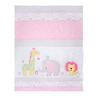 Sammy&Lou Jungle Girl 4 Pc Crib Bedding
