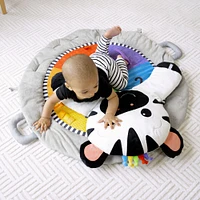 Tapis d'éveil Zen's Activity Milestones Plush Gym de Baby Einstein