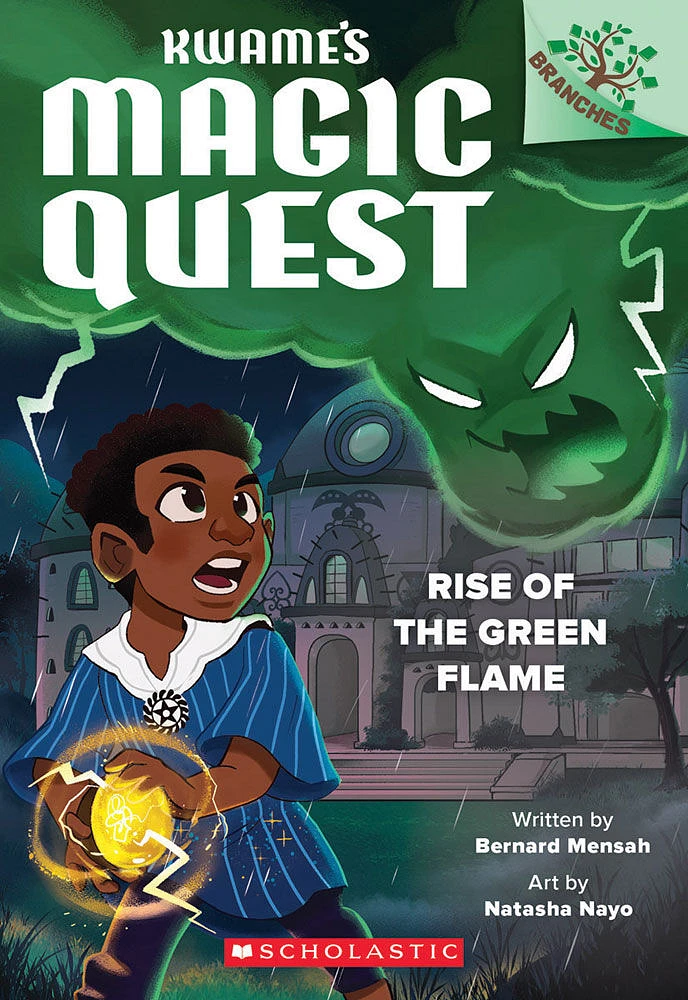 Rise of the Green Flame: A Branches Book (Kwame's Magic Quest #1) - English Edition