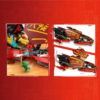 LEGO NINJAGO Destiny's Bounty - Race Against Time 71797 Building Toy Set (1,739 Pcs)