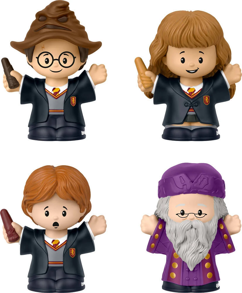 Little People Collector - Harry Potter à l'école des sorciers, 4 fig