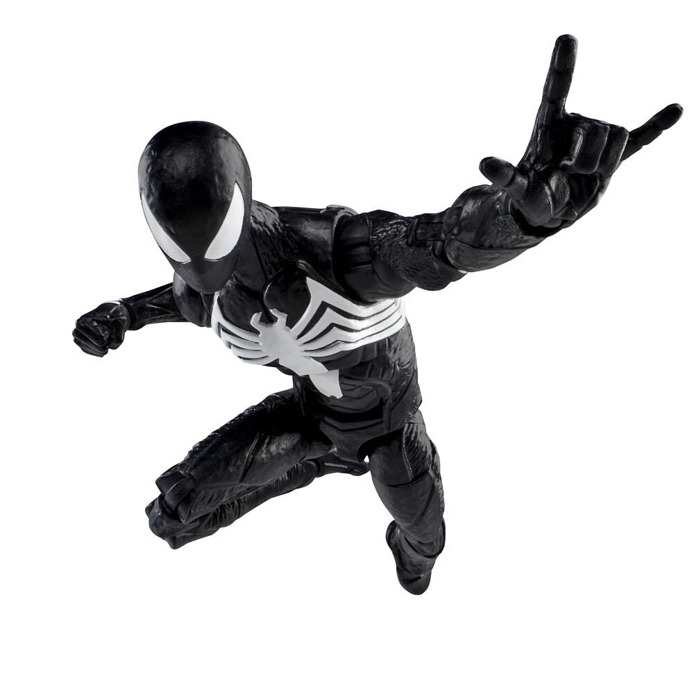 Marvel Legends Series Gamerverse Peter Parker Black Suit Spider-Man Action Figure