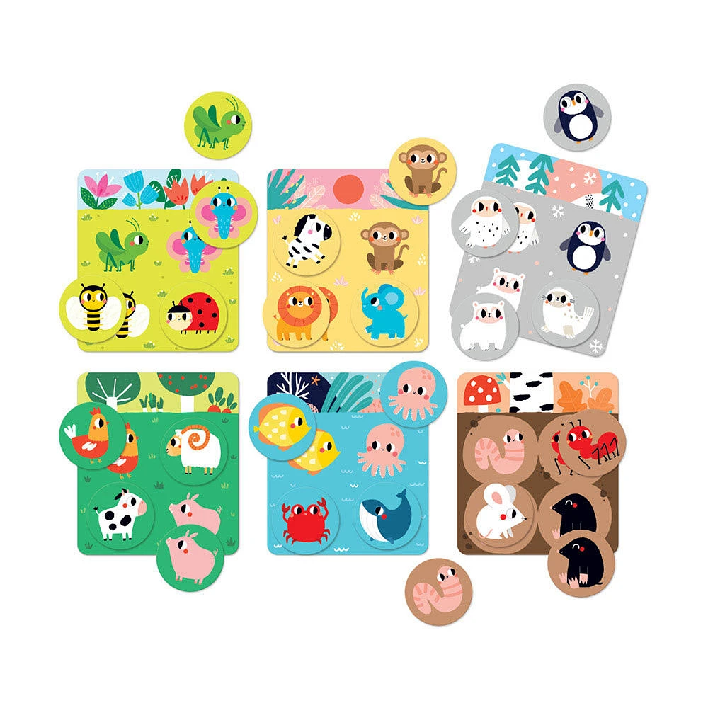 Banana Panda Jouons au jeu de bingo Habitat (30 pièces) - Édition anglaise - Notre exclusivité