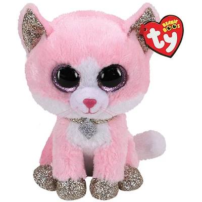 Ty Beanie Fiona The Pink Cat