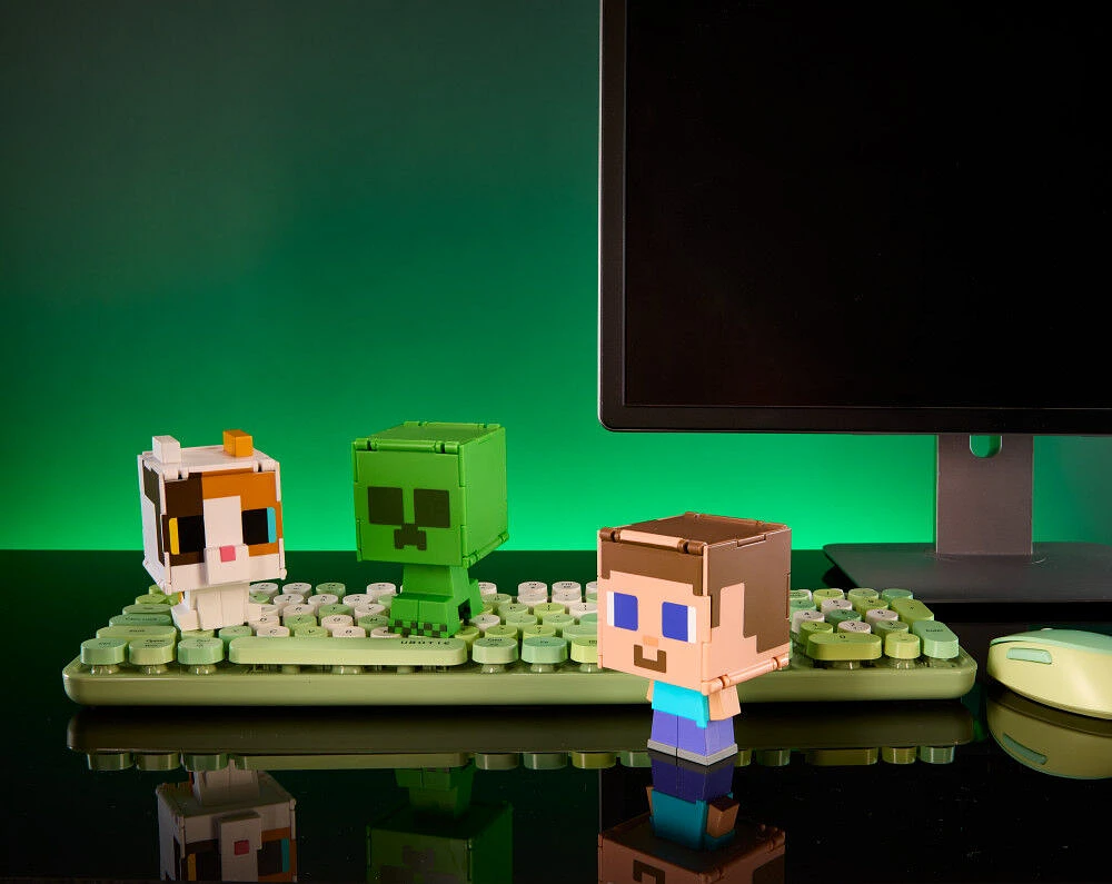 Minecraft -Flippin' Figs -Collection de figurines -Échelle