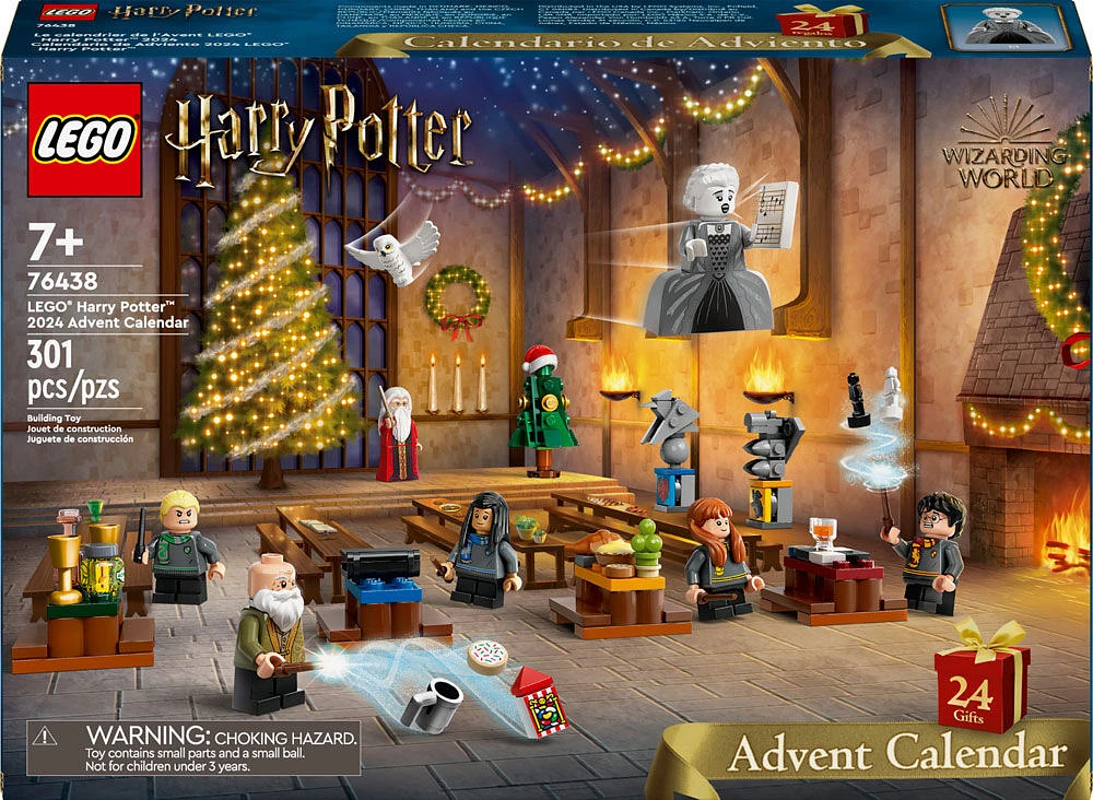 Ensemble LEGO Harry Potter Le calendrier de l'Avent 2024 76438