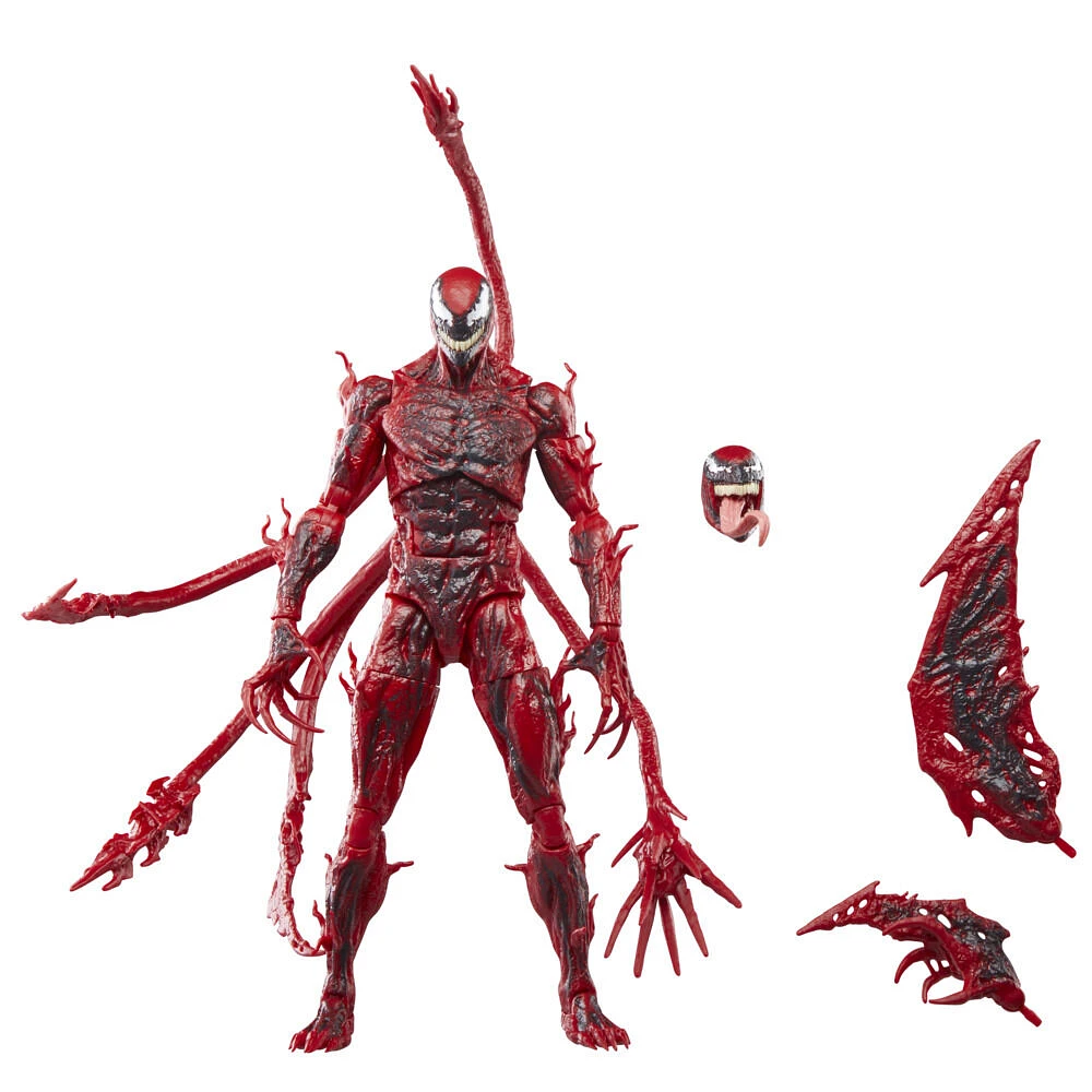 Marvel Legends Series, figurine de collection deluxe Carnage de 15 cm inspirée de Venom: Let There Be Carnage