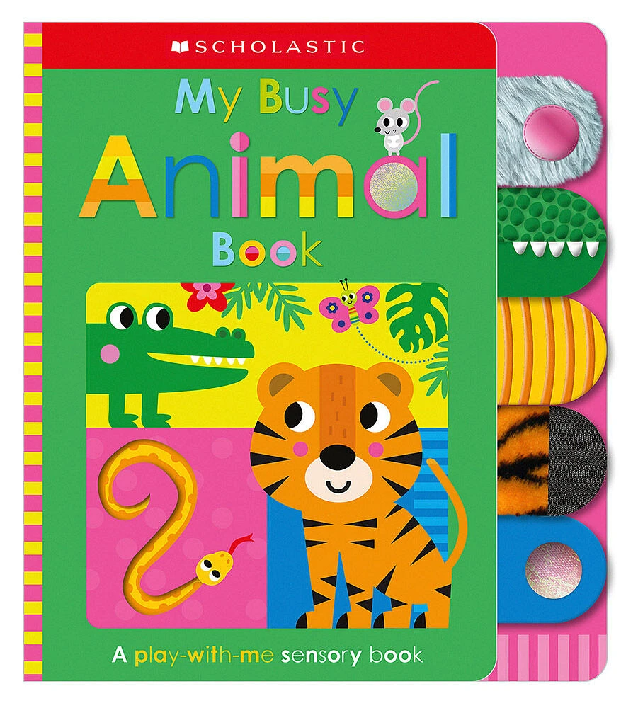 My Busy Animal Book: Scholastic Early Learners (Touch and Explore) - Édition anglaise