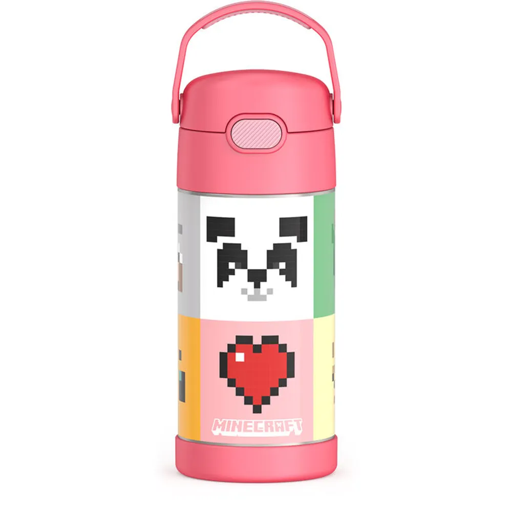 Thermos 12oz Funtainer Bottle Minecraft Girl
