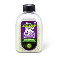 XSHOT Hyper Gel Glow Pellet Refill Pack (15,000 Hyper Gel Pellets) by ZURU