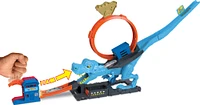 Hot Wheels- Ville - Coffret de jeu - L'Attaque du T-Rex
