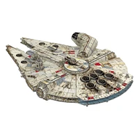 4D Build, Star Wars Millennium Falcon 3D Paper Model Kit, 216 Piece Paper Model Kit