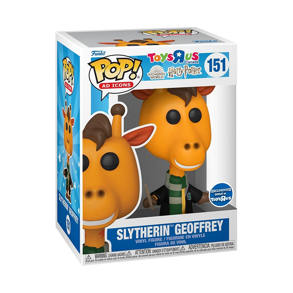 Figurine en Vinyle Harry Potter Slytherin Geoffrey par Funko POP! Ad Icons: - Notre exclusivité