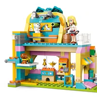 LEGO Friends La boutique d'accessoires pour animaux de compagnie Jouet Ensemble de jeu de construction, Ensemble de jeu de simulation avec des figurines d'animaux 42650