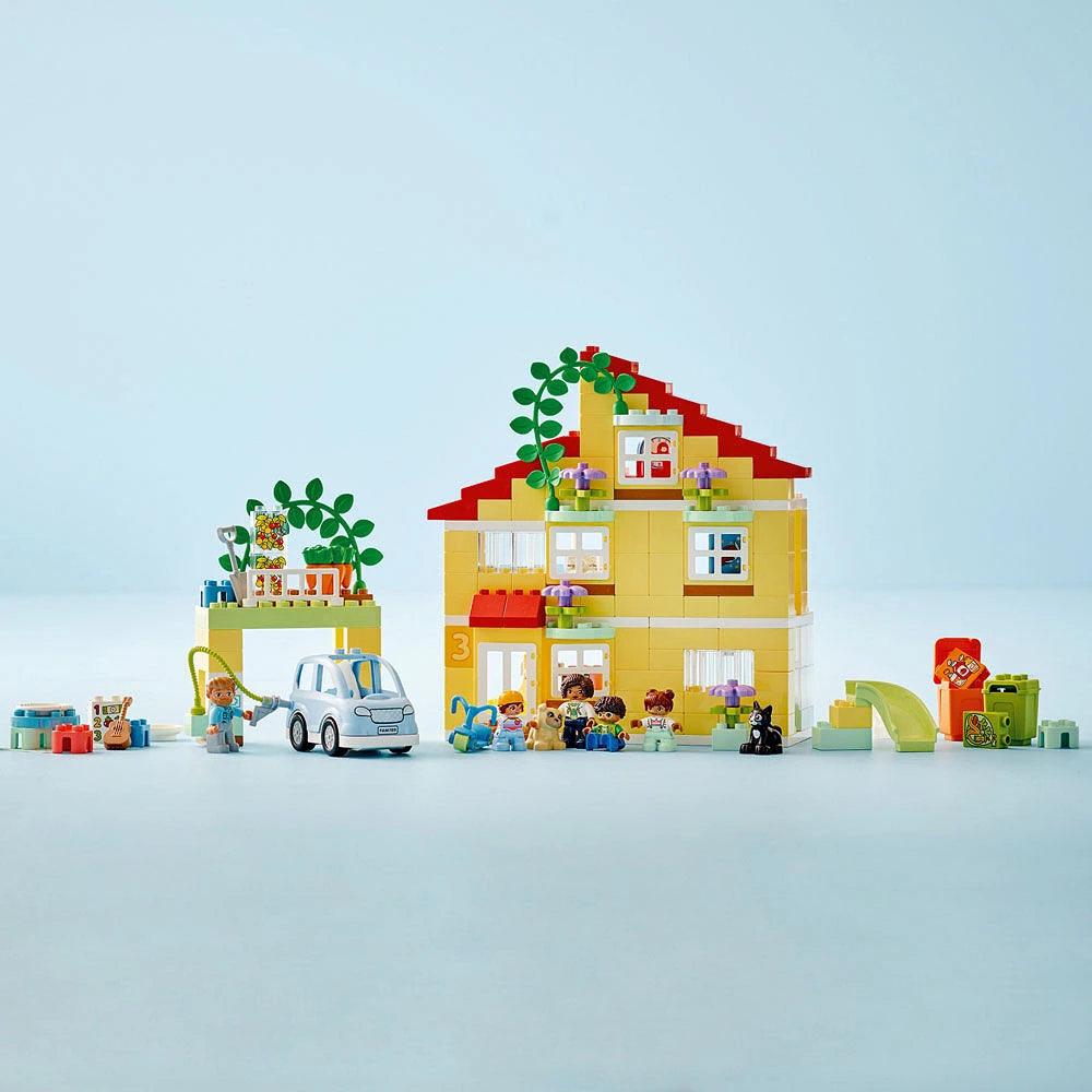 LEGO DUPLO Town La maison familiale 3en1 10994 Ensemble de jeu de construction (218 pièces)
