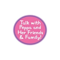 Peppa Pig Have a Chat Cell Phone, Toy Phone with Realistic Sounds and Light Up Buttons