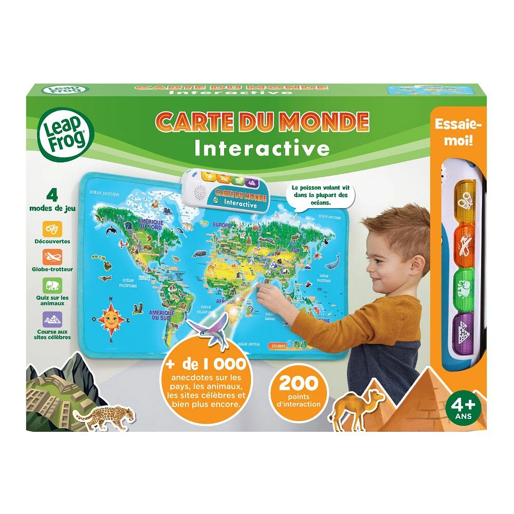 LeapFrog Carte du monde interactive