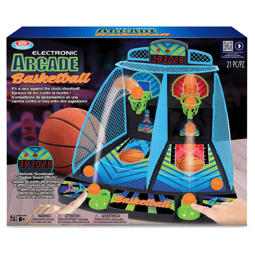 Toys 'R' Us Ideal Games - Electronic Arcade Basketball (neon) - R Exclusive