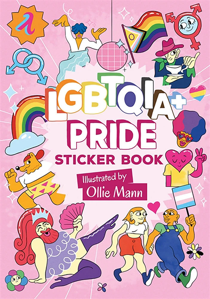 LGBTQIA+ Pride Sticker Book - English Edition