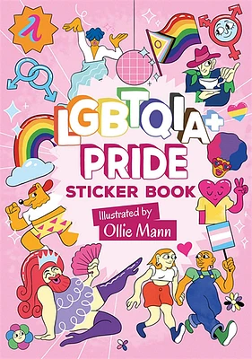 LGBTQIA+ Pride Sticker Book - English Edition