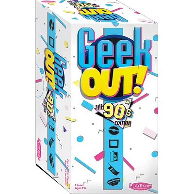 Ultra PRO Geek Out! Trivia Party Game: The 90s Edition - English Edition