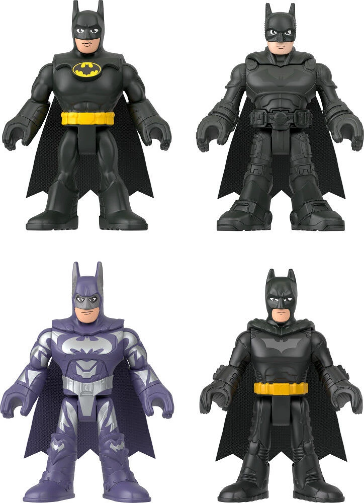 Imaginext-DC Super Friends 85èmeAnniversaire Batman-4figurines