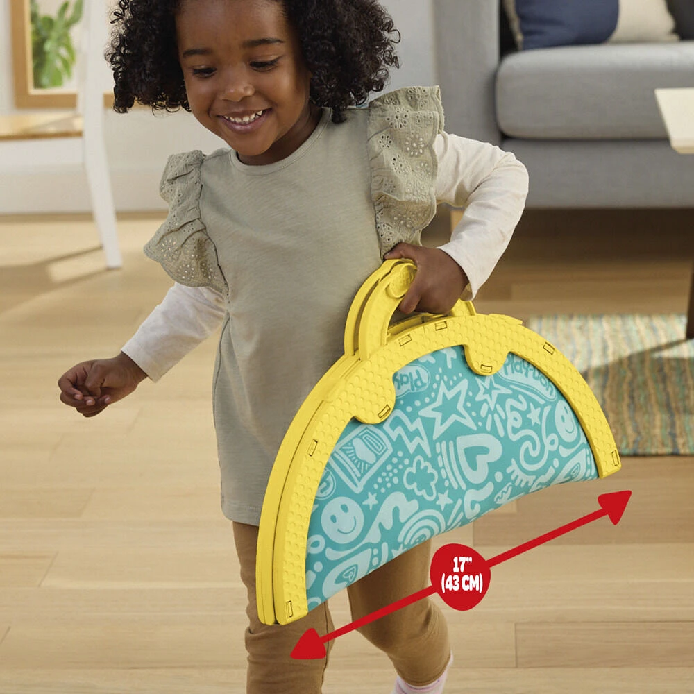 Play-Doh Tapis de voyage, coffret Découverte avec pâte à modeler