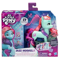 My Little Pony: Make Your Mark Pedicure Party Jazz Hooves Toy - Pony Figure with 17 Styling Accessories - R Exclusive