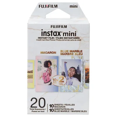 Fujifilm Mini Instant Film Pack Blue Marble/ Macaron