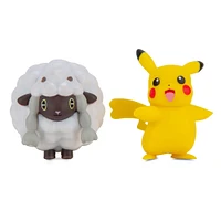 Pokémon - Battle Figure 2-Pack - Female Pikachu & Wooloo