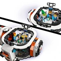 LEGO City Le vaisseau galactique modulaire, jouet spatial pour les enfants, cadeau d'astronaute pour les 7 ans et plus 60446