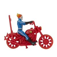 Marvel Legends Series Retro 375 Collection Ghost Rider 3.75-Inch Action Figures, Includes Vehicle