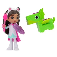 DreamWorks Gabby's Dollhouse, Knight Gabby Toy Figure Set with Surprise Toy and  Mini Dragon Pal