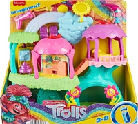 Imaginext-DreamWorks Trolls-Coffret Cabane Arc-en-ciel - Notre exclusivité