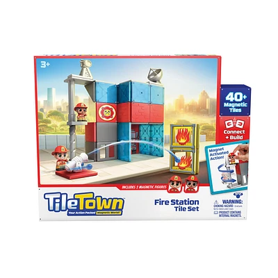 Tile Town Fire House Set