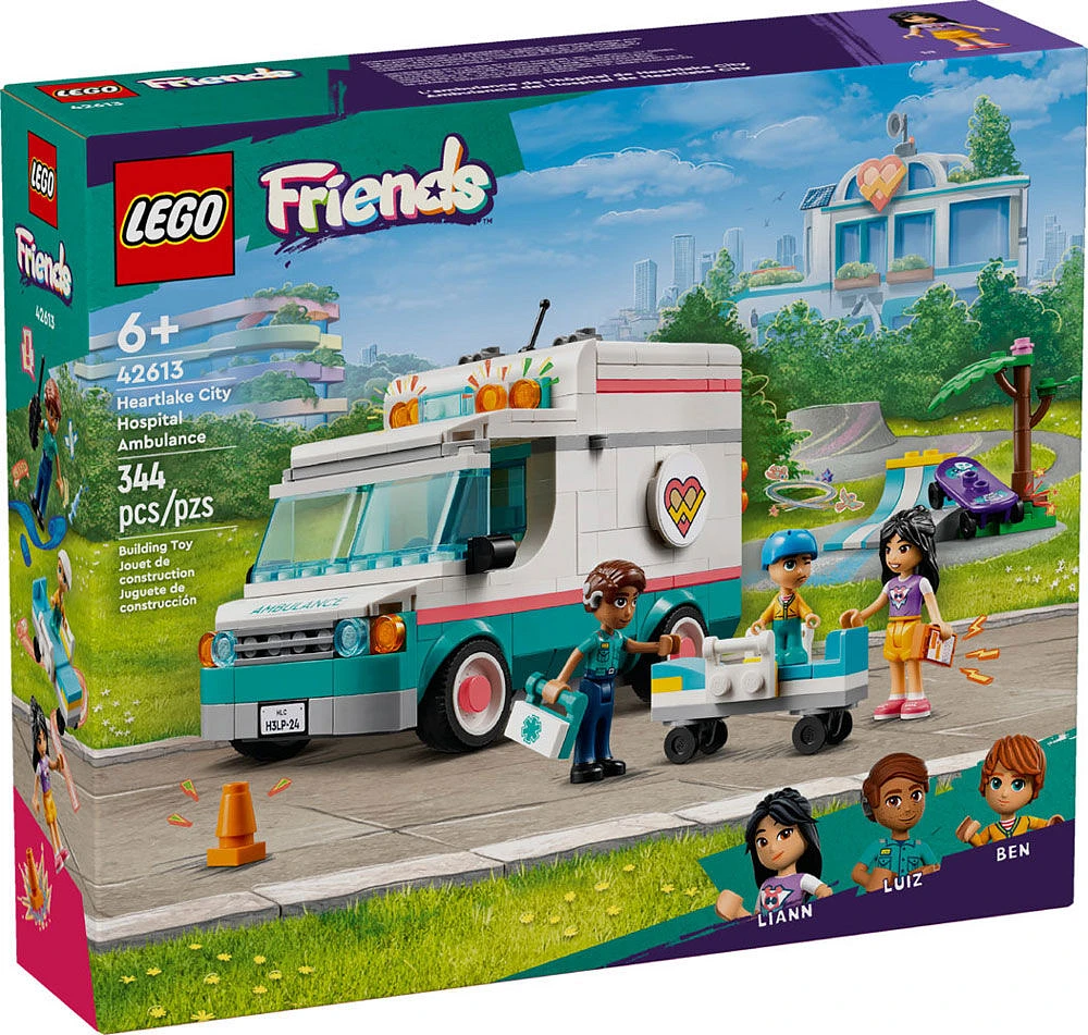 LEGO Friends L'ambulance de l'hôpital de Heartlake City 42613