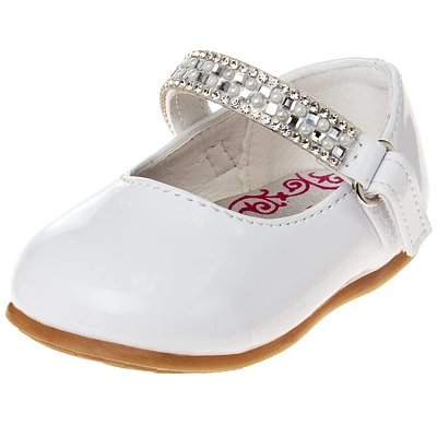 Chaussures habillées blanches pour bébés