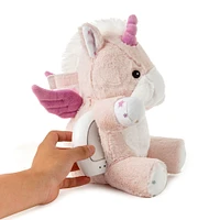Cloud b Love Light Buddies Lily The Unicorn Multisensory Plush W/Light and Soothing Sounds