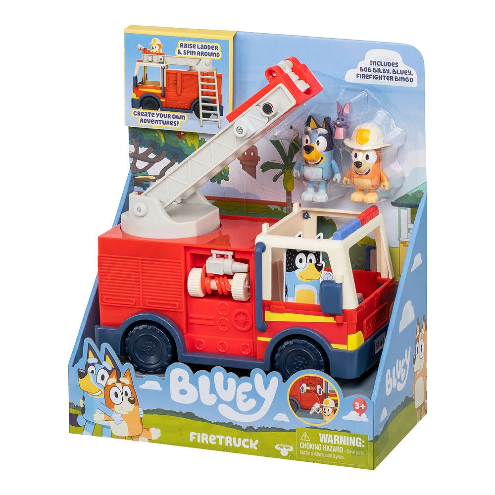 Camion De Pompiers Bluey Bingo