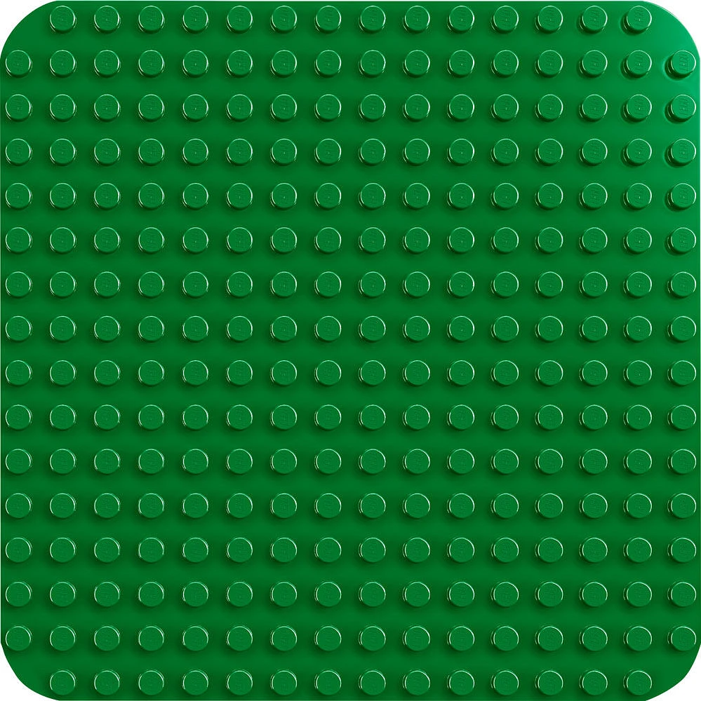 LEGO DUPLO Green Building Plate - Learning and Educational Building Toy for Toddlers and Preschoolers - 10460