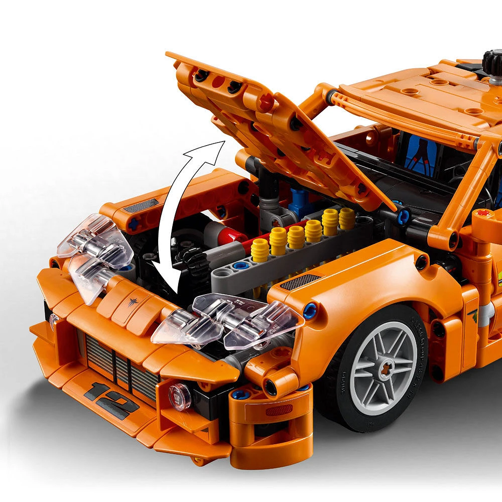 LEGO Technic Fast and Furious Toyota Supra MK4 Kids Toy Car Kit - Toy for Boys and Girls 9+ - 42204