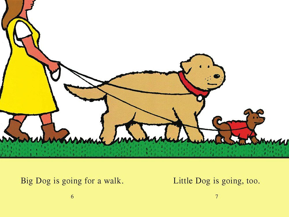 Big Dog and Little Dog Going for a Walk - English Edition