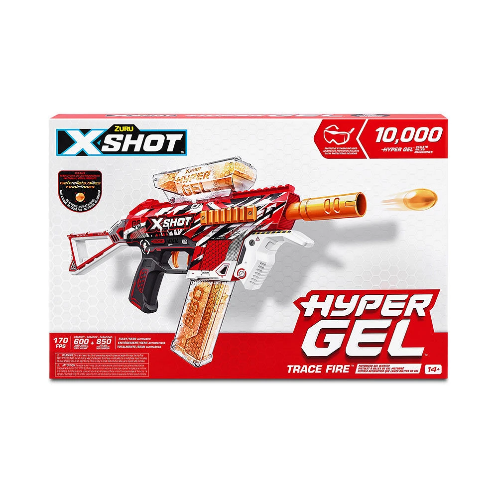 XSHOT Hyper Gel Trace Fire Blaster