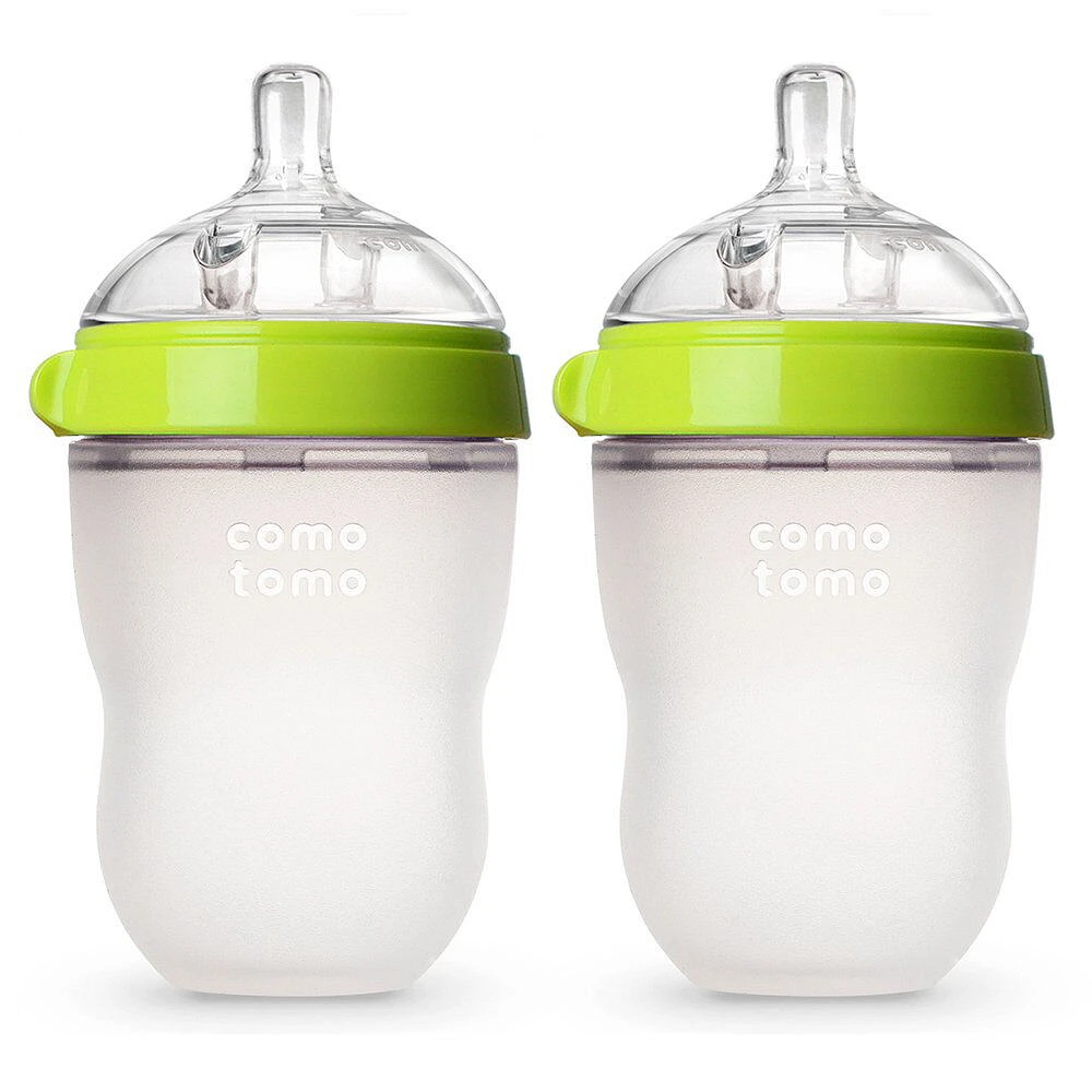 Comotomo Natural Flow Bottle 2 Green