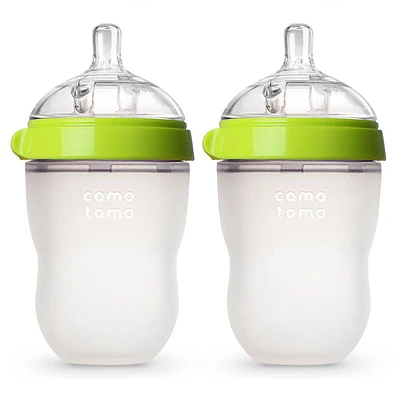 Comotomo Natural Flow Bottle 2 Green