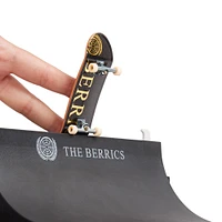 Tech Deck, The Berrics Transforming Park, X-Connect Park Creator, 30-inch Wide Foldable Playset with Storage and Exclusive Fingerboard