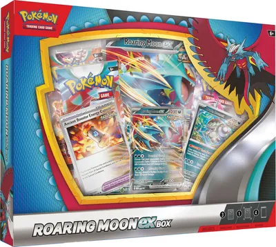 Pokemon Roaring Moon ex/Iron Valiant ex Box