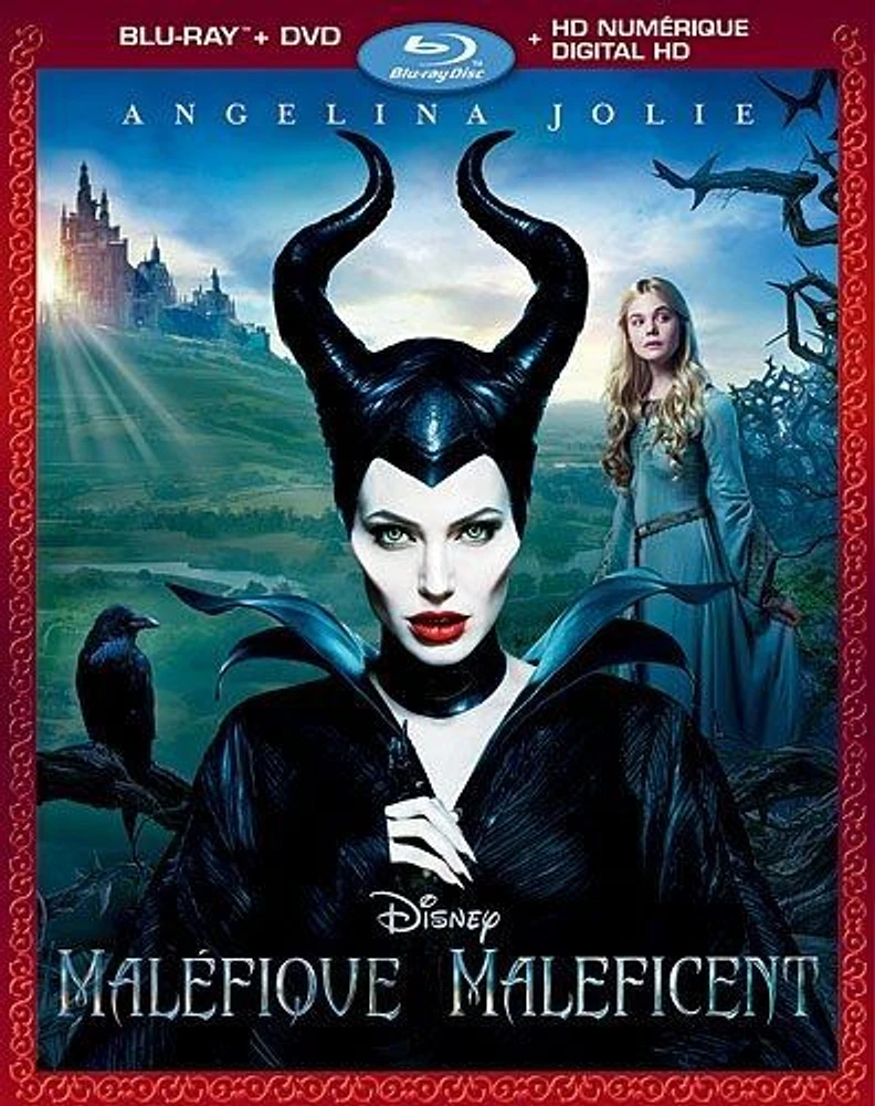 Maléfique - Maleficent (Bilingual) [Blu-ray + DVD + Digital Copy]