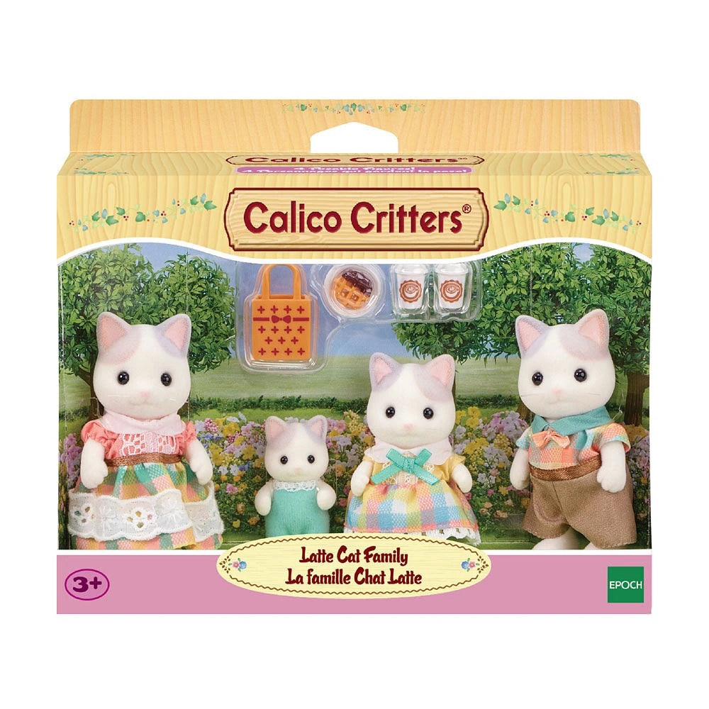 Famille de chats au lait Calico Critters