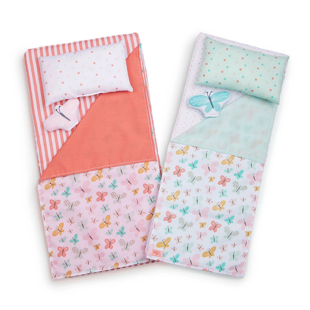 Our Generation Dreams for Two 18-inch Doll Butterfly-Themed Bunk Bed Furniture Set